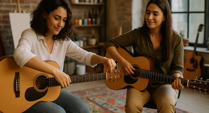 Gitar Öğrenme Süreni Kısalt! Hızlandırılmış Programla Haftalar İçinde Başla!