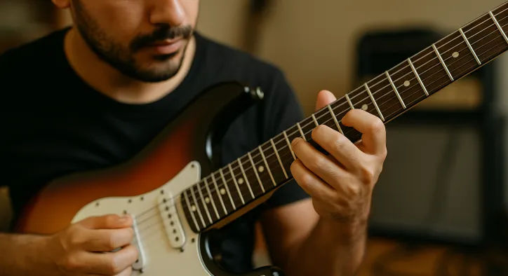 Gitarda Bend Tekniği Nedir ve Nasıl Yapılır? (Adım Adım Resimli Rehber)
