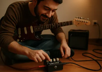 Gitarda Delay Nedir? Yankı Efekti ve U2 Tonlarının Sırrı
