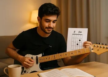 Gitarda Diyez (#) Nedir? Perde Perde Anlatım ve En Önemli Diyezli Akorlar