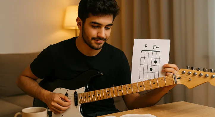 Gitarda Diyez (#) Nedir? Perde Perde Anlatım ve En Önemli Diyezli Akorlar