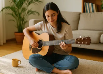 Gitarda Dm Nedir ve Nasıl Basılır? (Re Minör Akoru Adım Adım)