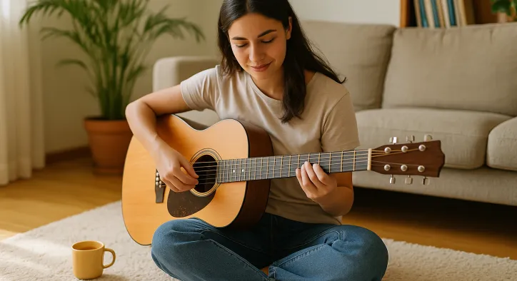 Gitarda Dm Nedir ve Nasıl Basılır? (Re Minör Akoru Adım Adım)