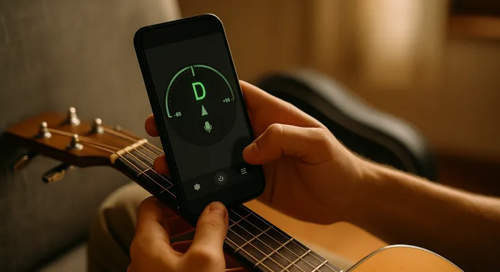 Gitarda Tuner (Akort Cihazı) Nedir ve Nasıl Kullanılır? (2025 Rehberi)