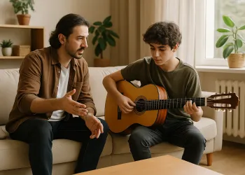 Evde Gitar Dersi: Kendi Alanınızın Konforunda, Size Özel Eğitim