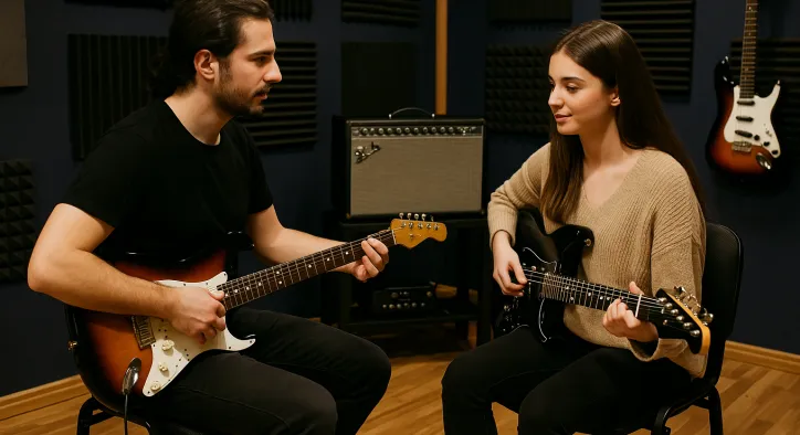 Gitar Özel Ders Stüdyo Eğitimi: Profesyonel Ortamda Potansiyelinizi Keşfedin