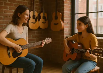 Kadın Eğitmenden Gitar Özel Dersi: Güvenli Ortam, İlham Veren Rol Model