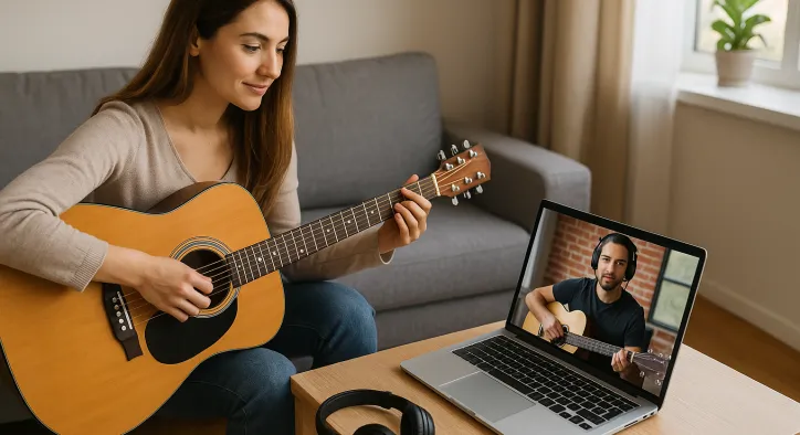 Online Gitar Özel Eğitimi: Konfor ve Teknolojiyi Birleştiren Modern Öğrenme