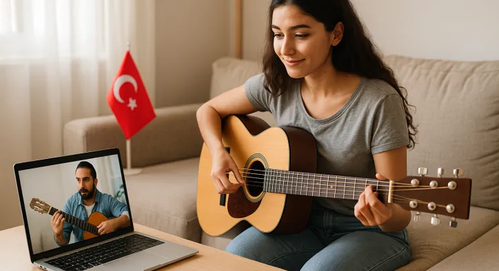 Uzaktan Gitar Birebir Ders: Sınırları Kaldıran Kişisel Eğitim Modeliniz